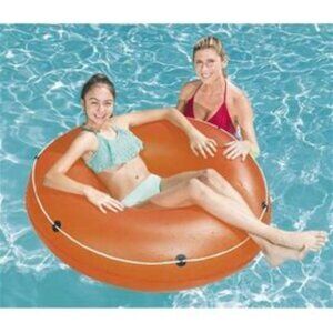 H2O Go Bestway Summer Blast Swim Tube NEW Sealed 41.7in x41.7in Age 12 yrs. Up